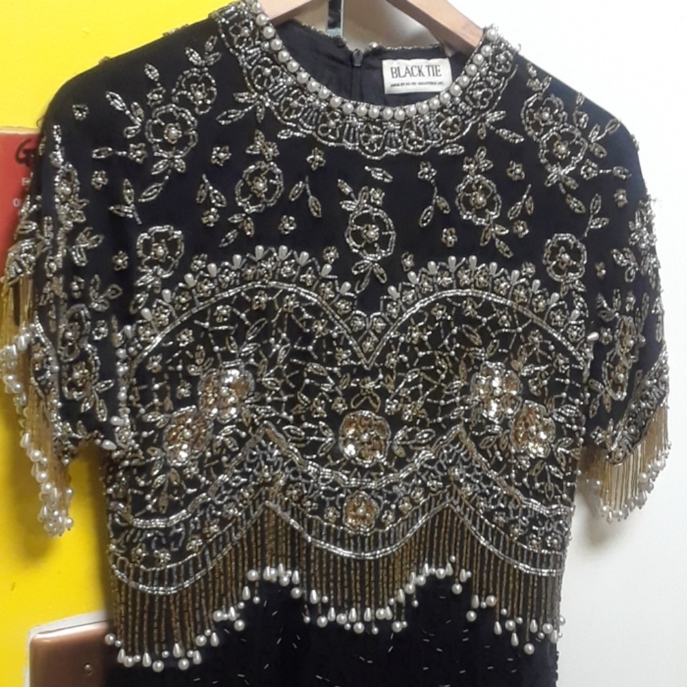 Beautiful heavy beaded dress